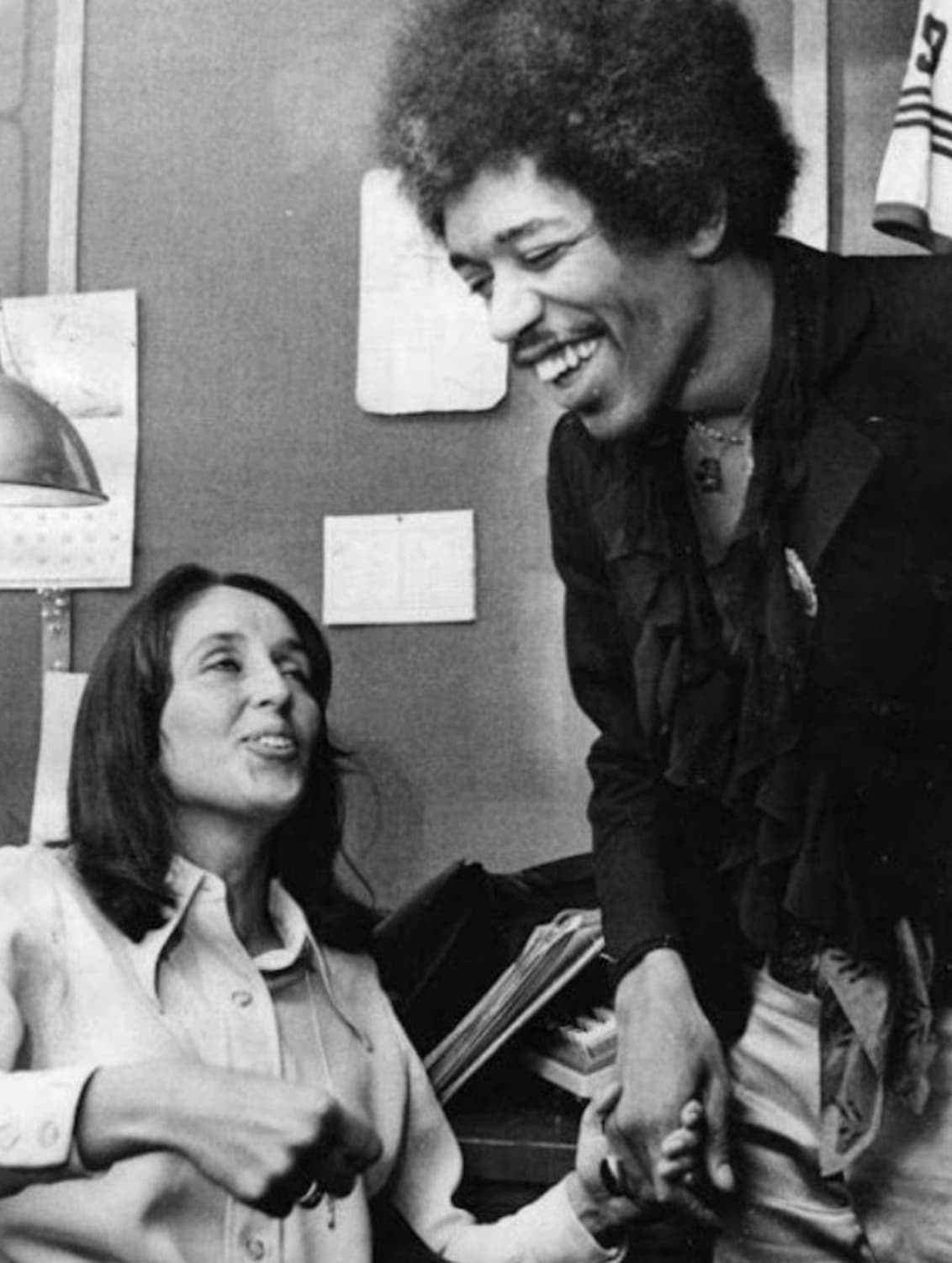 joan baez jimi hendrix